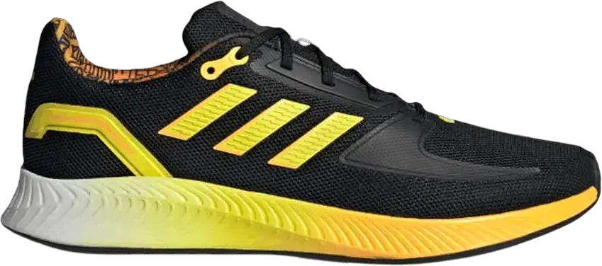  Adidas Messi Runfalcon 2.0 &#039;Black Bright Yellow&#039;