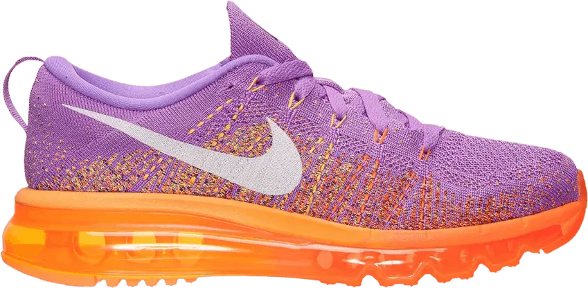  Nike Wmns Flyknit Max &#039;Atomic Purple Total Orange&#039;