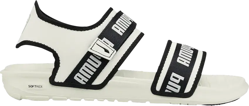  Puma Wmns Softride Slide &#039;Wordmark - Marshmallow&#039;