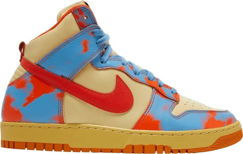  Nike Dunk High 1985 SP Orange Acid Wash