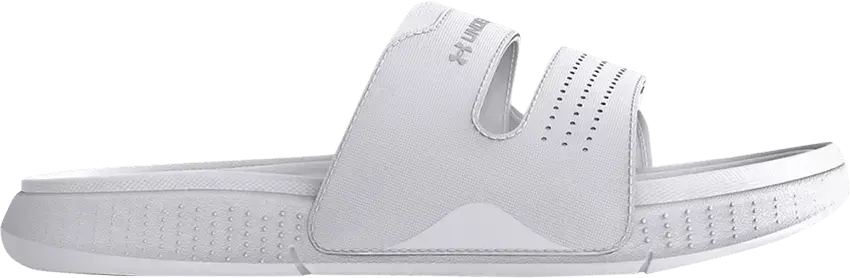  Under Armour Wmns Ansa Studio Slide &#039;White Halo Grey&#039;