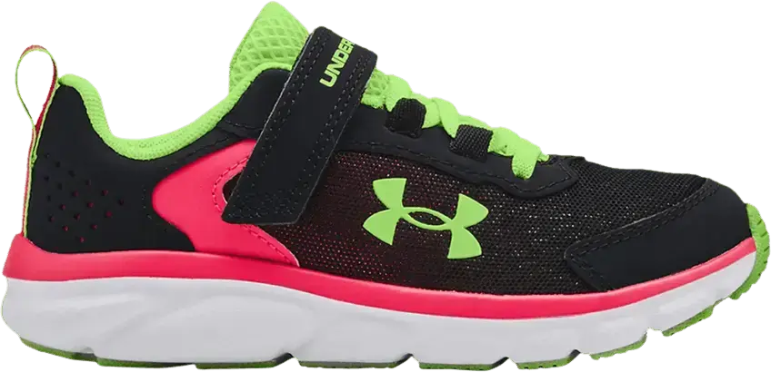  Under Armour Assert 9 AC PS &#039;Black Penta Pink&#039;