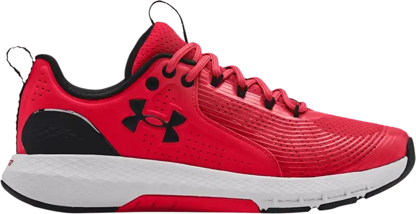 Under Armour Charged Commit TR 3 &#039;Red Halo Grey&#039;