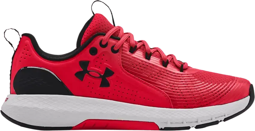  Under Armour Charged Commit TR 3 &#039;Red Halo Grey&#039;