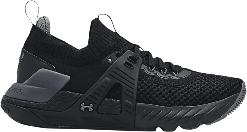  Under Armour Wmns Project Rock 4 &#039;Black Pitch Grey&#039;