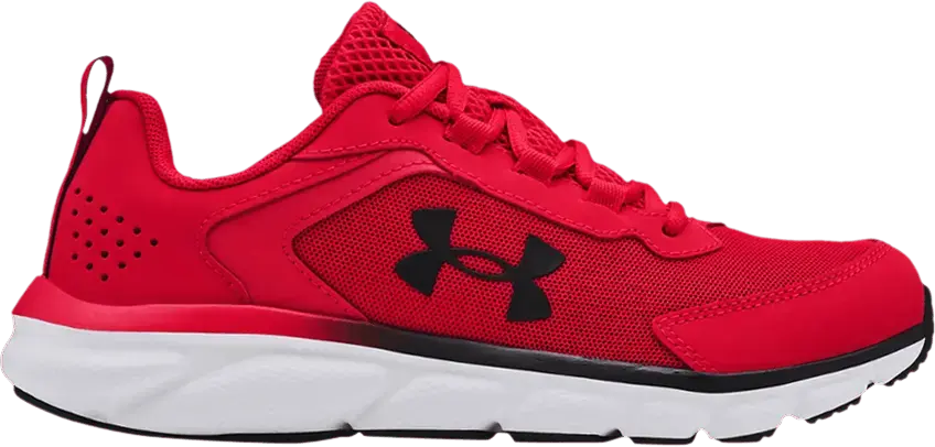  Under Armour Assert 9 GS &#039;Red White&#039;