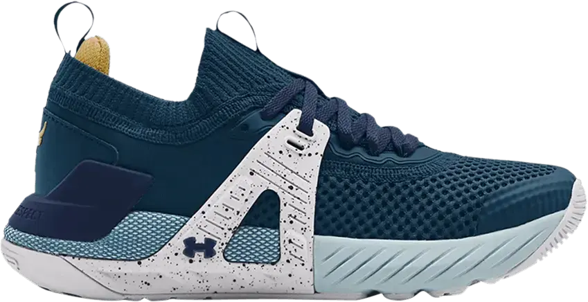 Under Armour Project Rock 4 GS &#039;Deep Sea Breaker Blue&#039;