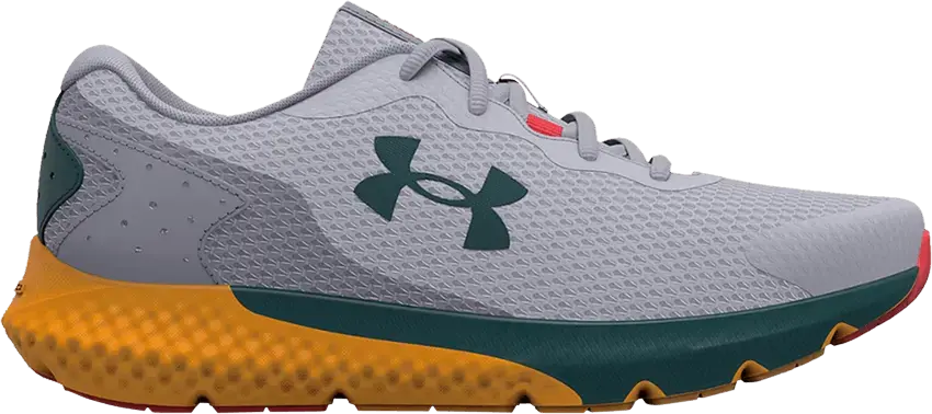  Under Armour Charged Rogue 3 GS &#039;Grey Cruise Gold&#039;