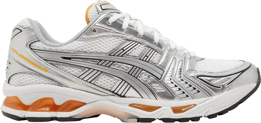  Asics ASICS Gel-Kayano 14 White Pure Sliver Orange