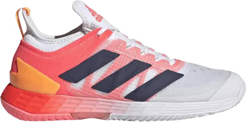  Adidas Wmns Adizero Ubersonic 4 &#039;White Acid Red&#039;