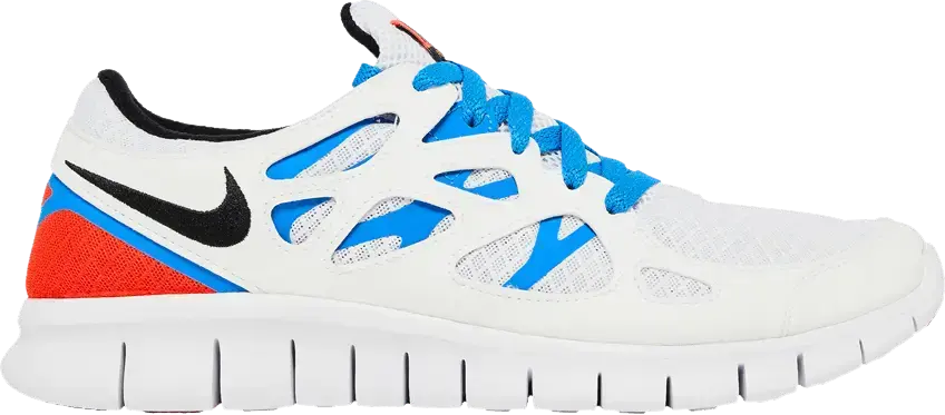  Nike Free Run 2 &#039;White Photo Blue&#039;