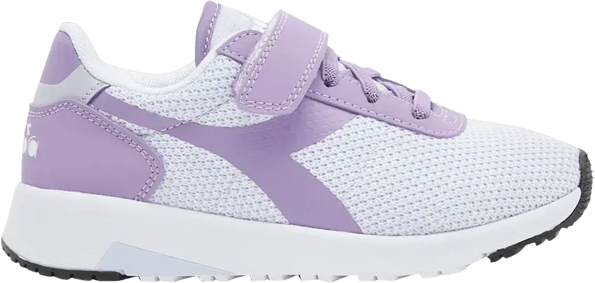  Diadora Evo Run Little Kid &#039;English Lavender White&#039;