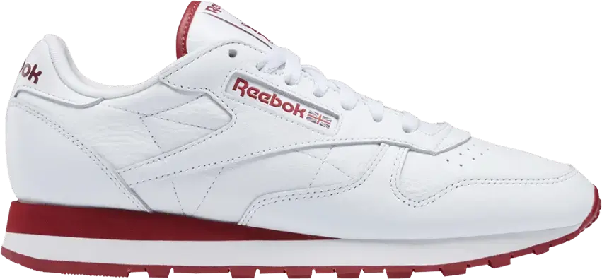  Reebok Classic Leather White Flash Red