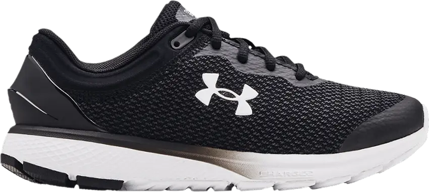  Under Armour Wmns Charged Escape 3 D &#039;Big Logo - Black White&#039;