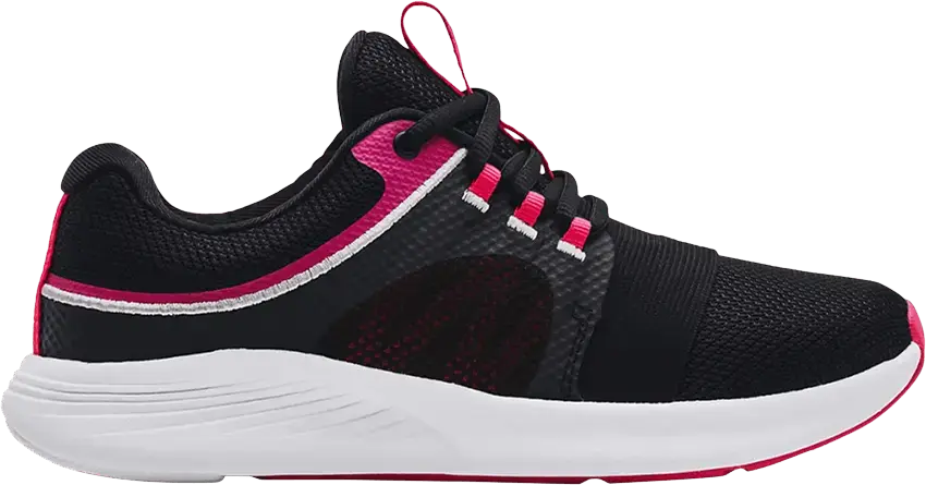  Under Armour Wmns Charged Breathe Bliss &#039;Black Electro Pink&#039;