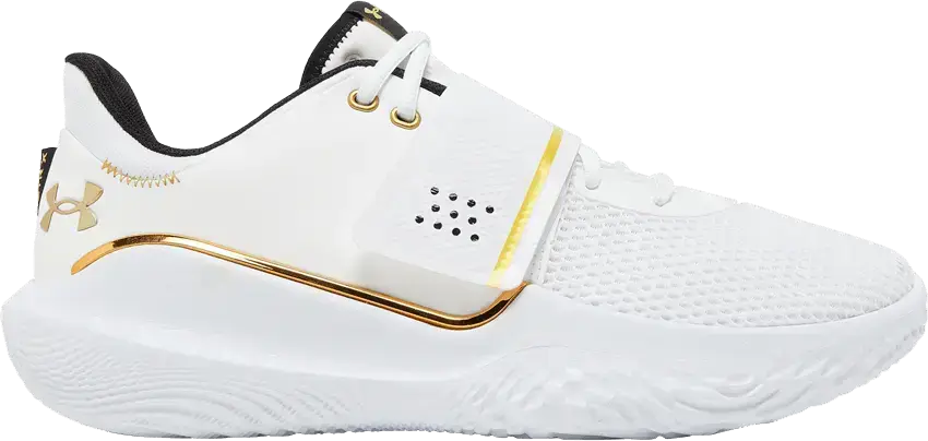  Under Armour Flow FUTR X &#039;White Metallic Gold&#039;