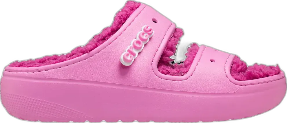 Crocs Classic Cozzzy Sandal Saweetie Taffy Pink (Women&#039;s)
