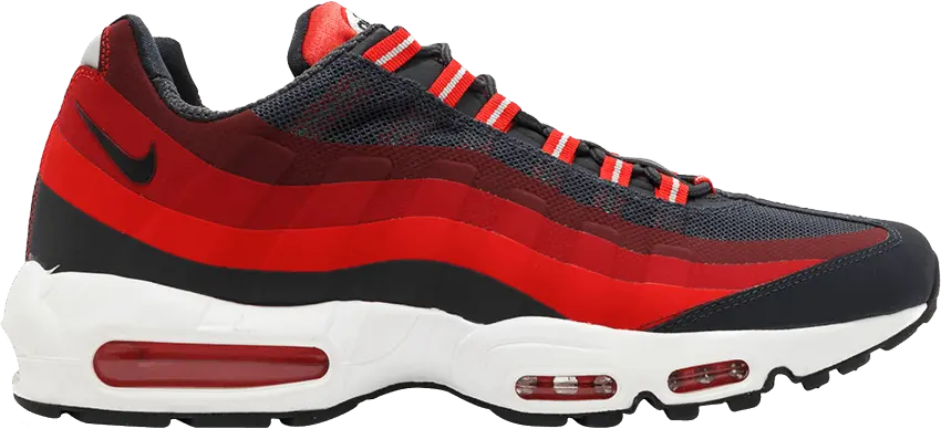  Nike Air Max 95 No Sew &#039;Anthracite Red&#039;