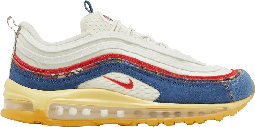  Nike Air Max 97 Coconut Milk Fossil Denim Red