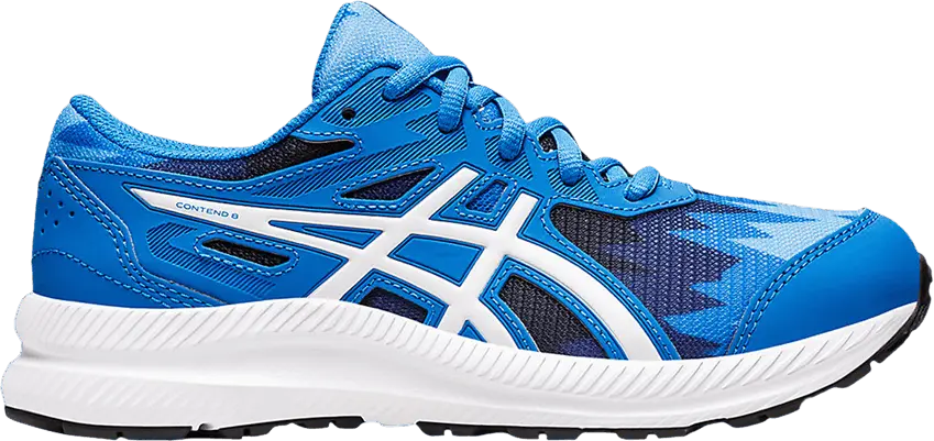  Asics Contend 8 GS &#039;Electric Blue White&#039;