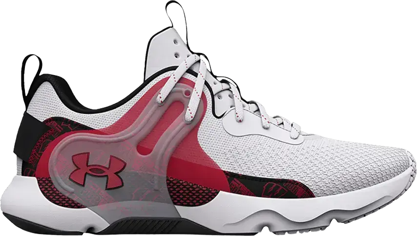  Under Armour HOVR Apex 3 Collegiate &#039;White Flawless&#039;