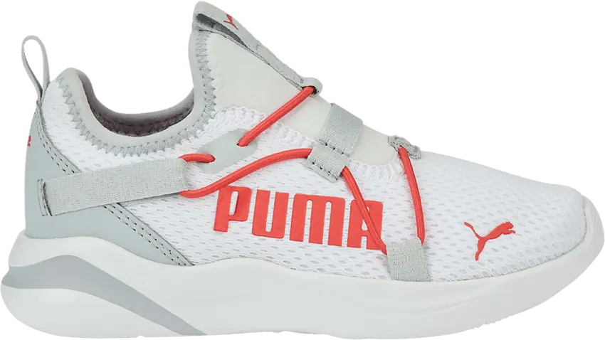  Puma Softride Rift Pop Little Kid &#039;White Salmon&#039;