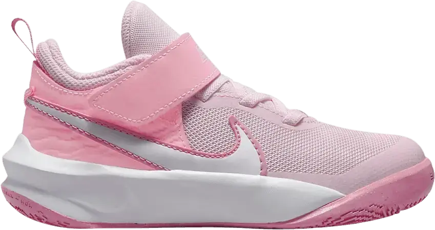  Nike Team Hustle D10 PS &#039;Pink Foam White&#039;