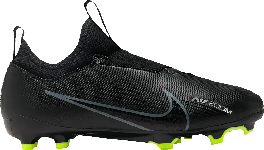  Nike Zoom Mercurial Vapor 15 Academy MG GS &#039;Black Volt&#039;
