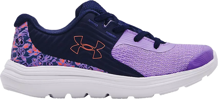 Under Armour Outhustle Print PS &#039;Vivid Lilac Midnight Navy&#039;