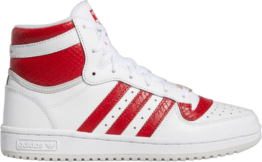  Adidas Wmns Top Ten RB &#039;White Power Red&#039;