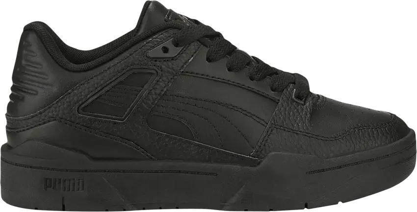  Puma Slipstream Leather Jr &#039;Triple Black&#039;
