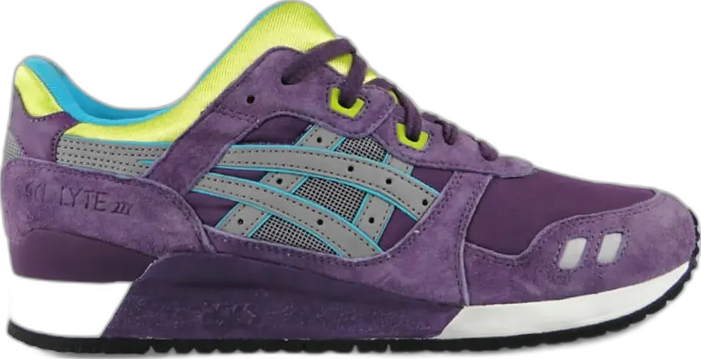  Asics ASICS Gel-Lyte III Purple Grey Lime