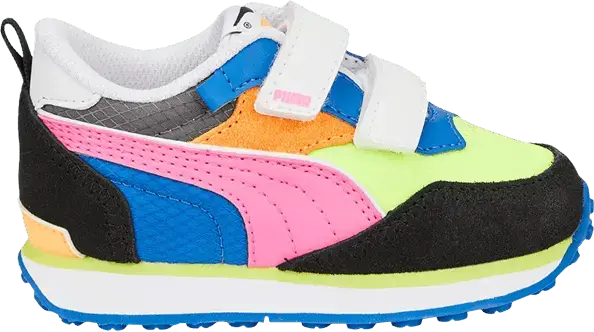  Puma Rider FV Infant &#039;Lime Squeeze Black Royal&#039;