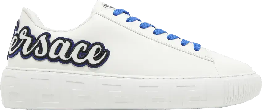  Versace La Greca Varsity Sneaker &#039;White&#039;