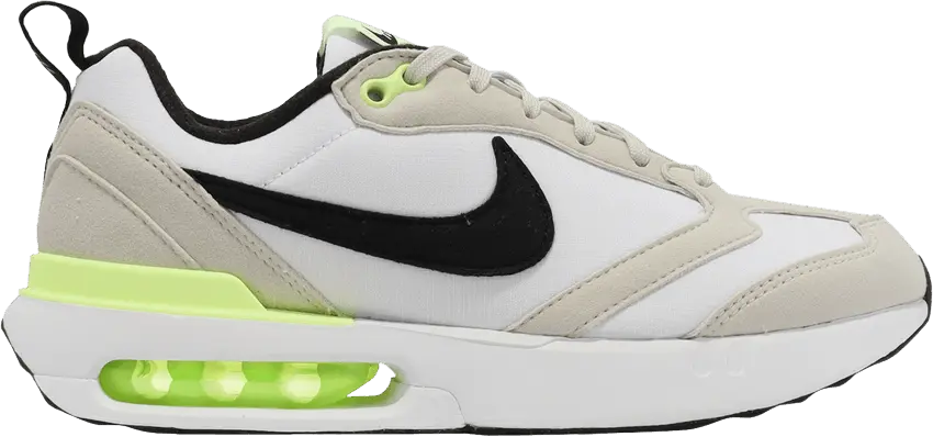  Nike Air Max Dawn GS &#039;Light Bone Barely Volt&#039;