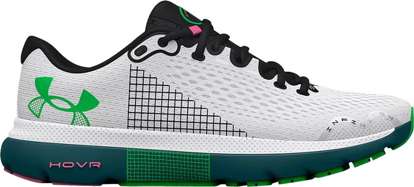  Under Armour HOVR Infinite 4 &#039;White Tourmaline Teal&#039;