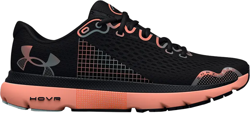  Under Armour Wmns HOVR Infinite 4 &#039;Black Lunar Coral&#039;