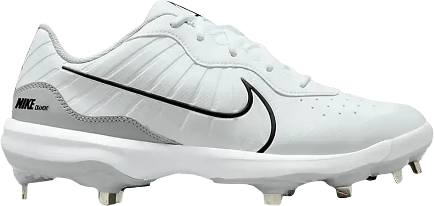  Nike Alpha Huarache Varsity 4 Low &#039;White Wolf Grey&#039;