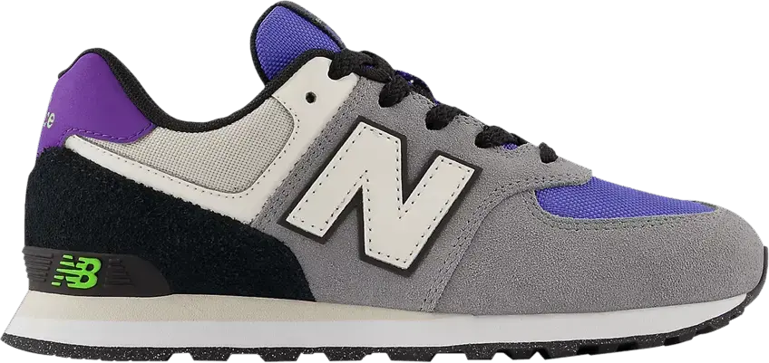  New Balance 574 Big Kid &#039;Gunmetal Aura&#039;