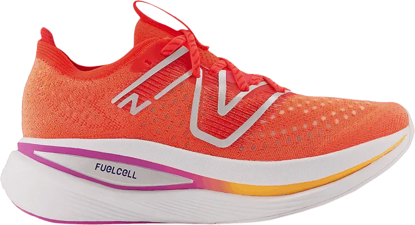  New Balance Wmns FuelCell SuperComp Trainer Wide &#039;Electric Red&#039;