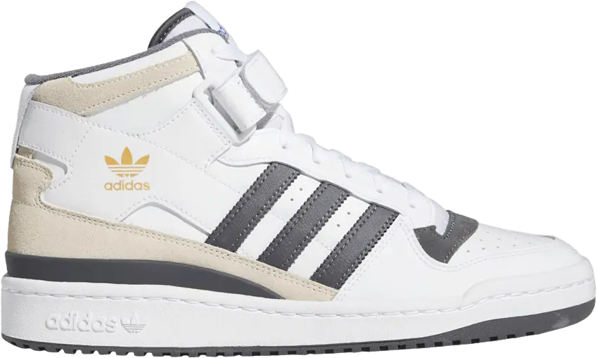  Adidas Forum Mid &#039;White Grey&#039;