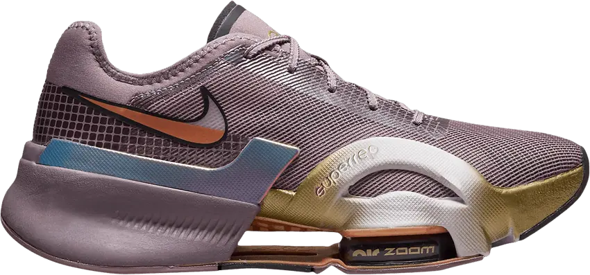 Nike Wmns Air Zoom SuperRep 3 Premium &#039;Purple Smoke Metallic Copper&#039;
