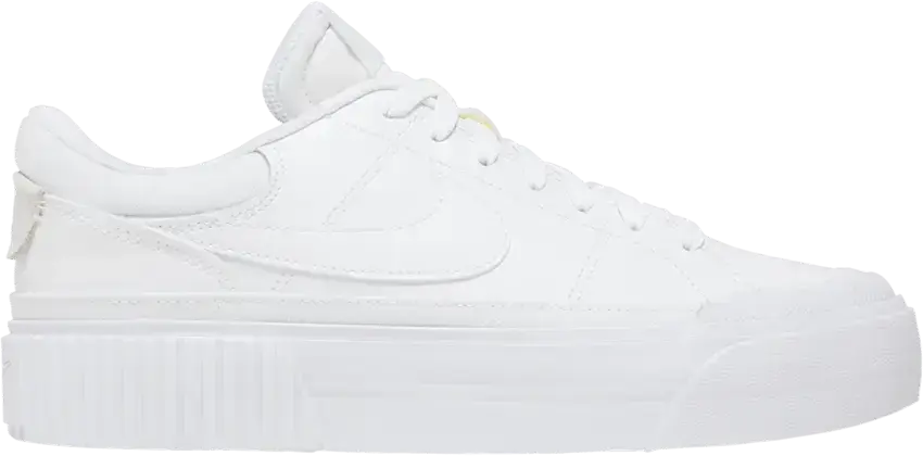  Nike Wmns Court Legacy Lift &#039;Triple White&#039;