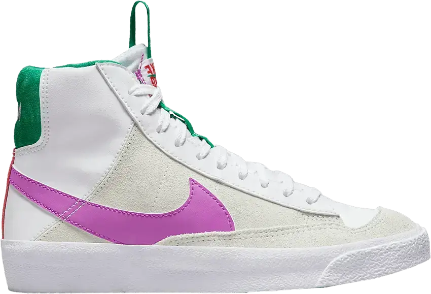  Nike Blazer Mid 77 SE Dance White Fuchsia Dream (GS)