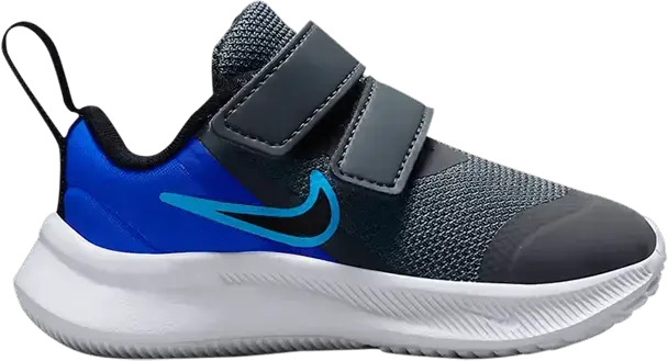  Nike Star Runner 3 TD &#039;Iron Grey Blue Lightning&#039;