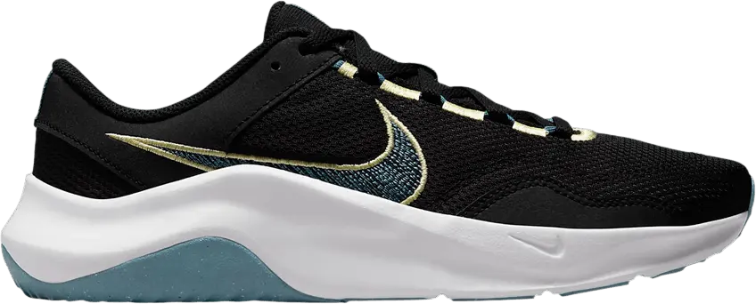  Nike Wmns Legend Essential 3 Next Nature &#039;Black Aqua Lemon&#039;