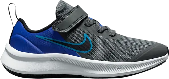 Nike Star Runner 3 PS &#039;Iron Grey Blue Lightning&#039;