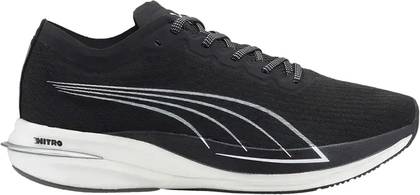  Puma Deviate Nitro &#039;Black White&#039;