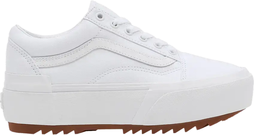  Vans Old Skool Stacked &#039;True White Gum&#039;