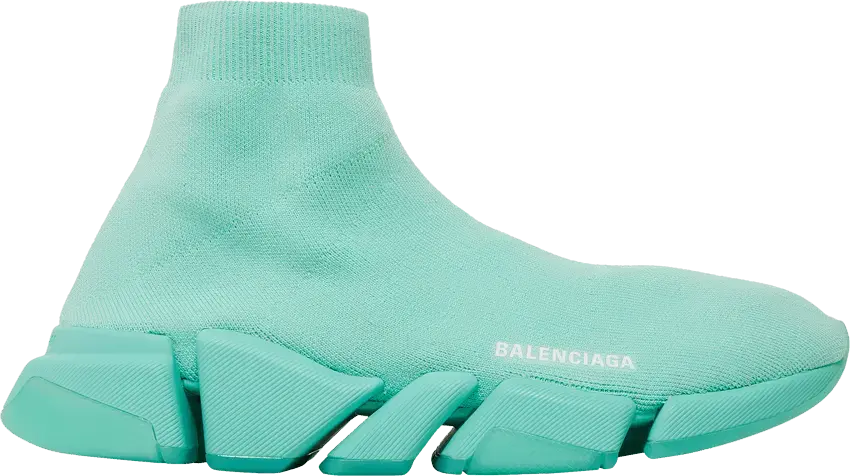  Balenciaga Recycled Speed 2.0 Sneaker &#039;Light Green&#039;